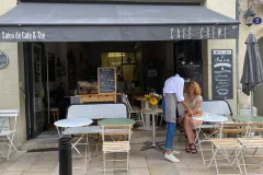 Entrée du coffee shop