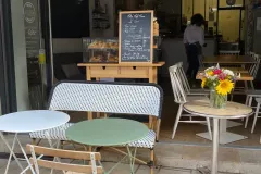 Entrée du coffee shop