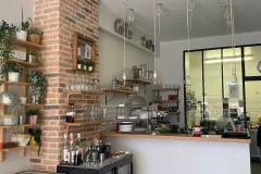 Entrée du coffee shop