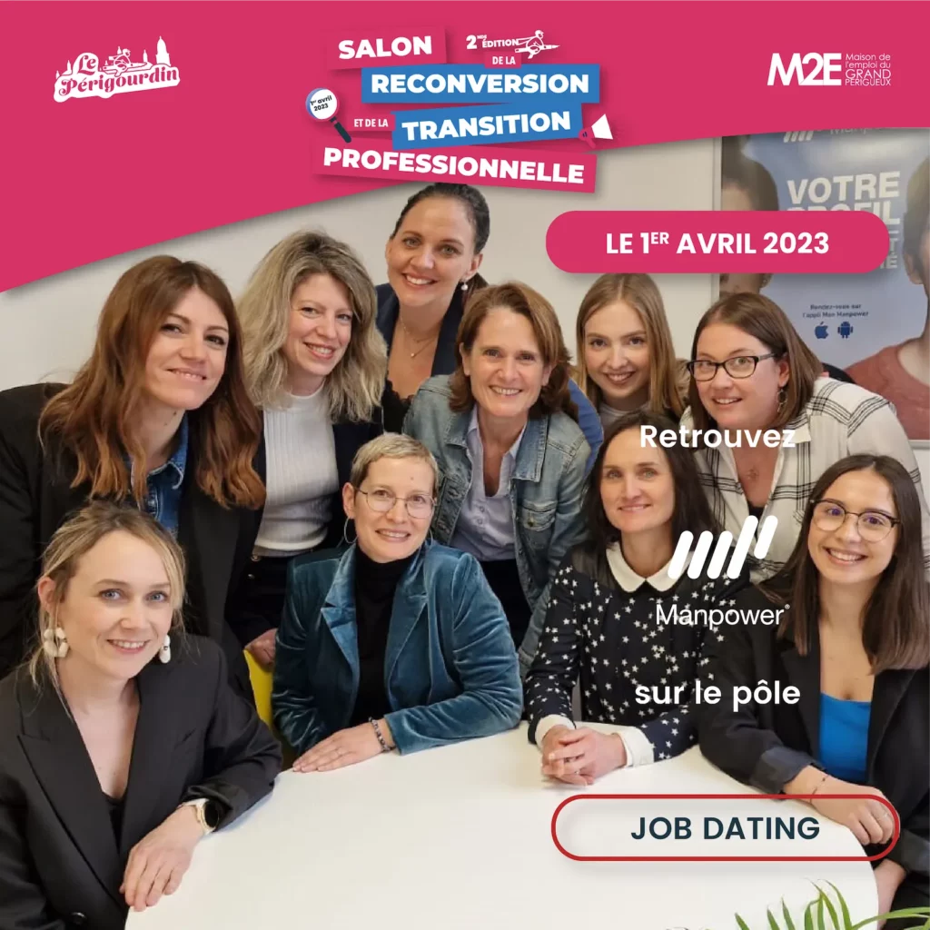 Salon reconversion professionnelle Manpower