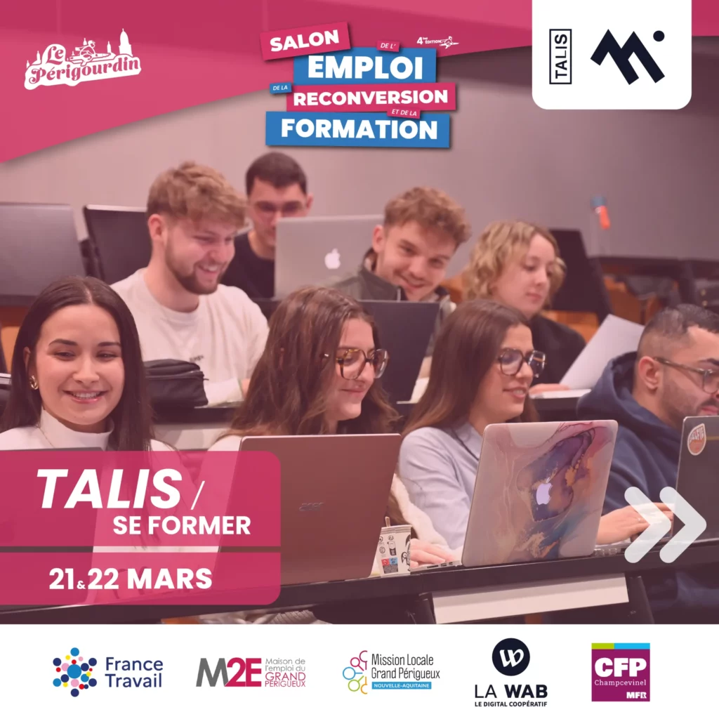 Talis au salon de l'emploi de la reconversion et de la formation