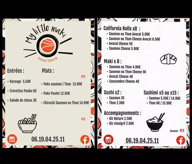 menu my little Maki 768x655