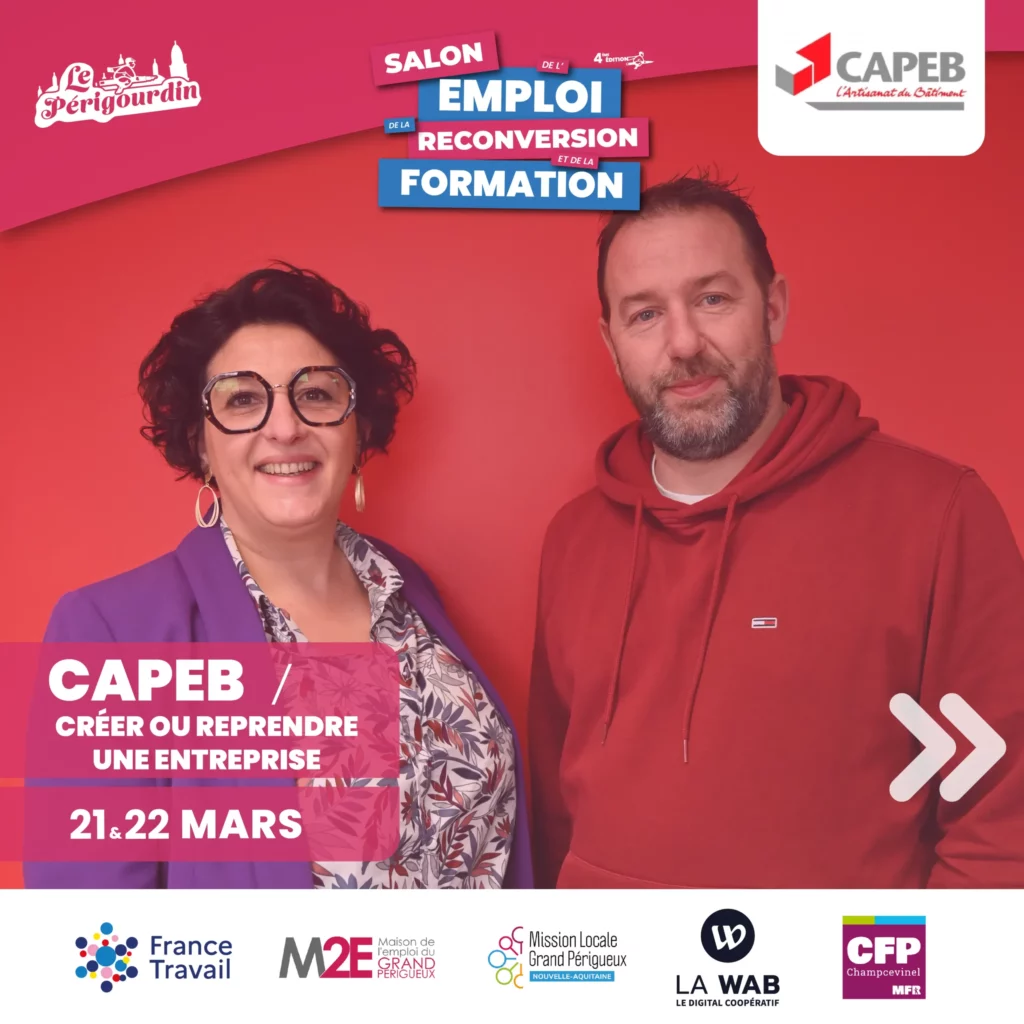 La Capeb - Salon de l'Emploi de la Reconversion et de la Formation