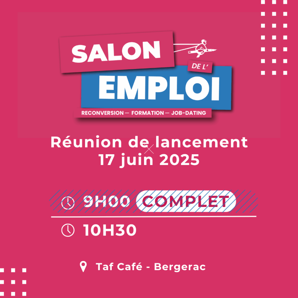 Lancement Salon de l'emploi à Bergerac