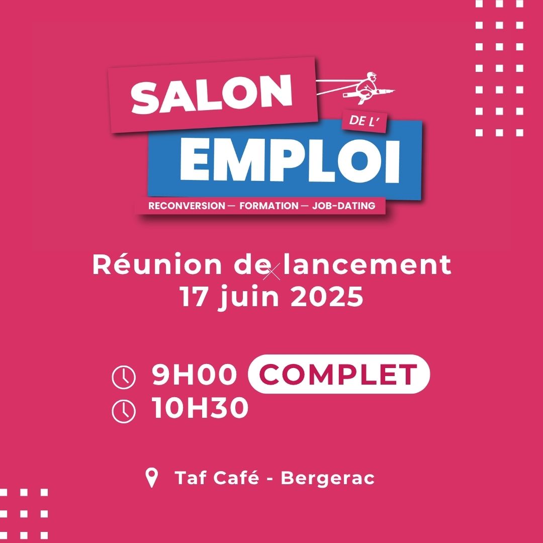 Lancement Salon de l'emploi à Bergerac