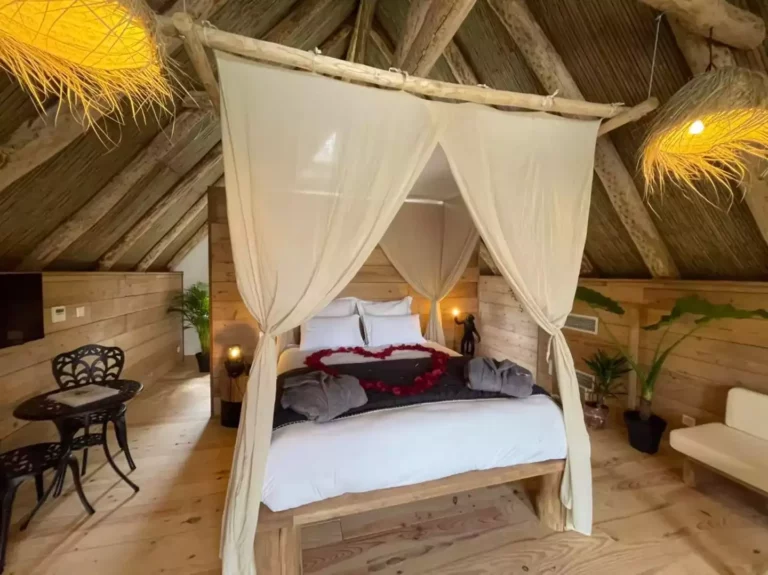 moulin de la jarousse nuit insolite dordogne cabanne spa 1 768x575