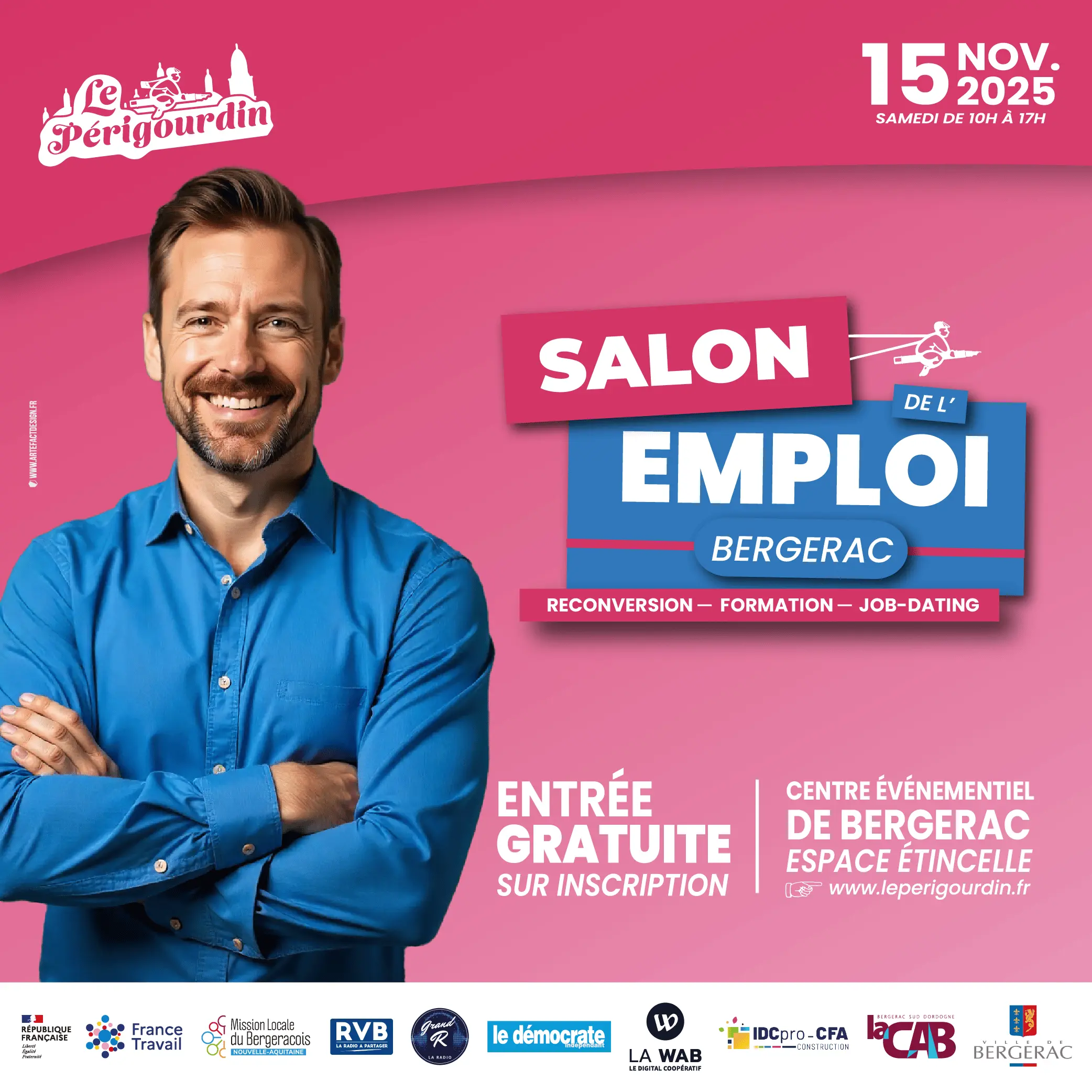 Salon de l'emploi de Bergerac 2025