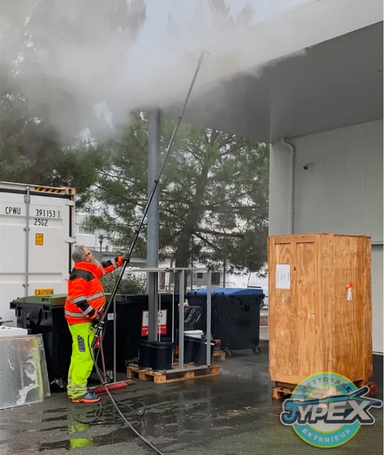 Nettoyage de bardage a la vapeur a Bordeaux 33000 par Jypex Nettoyage 768x904